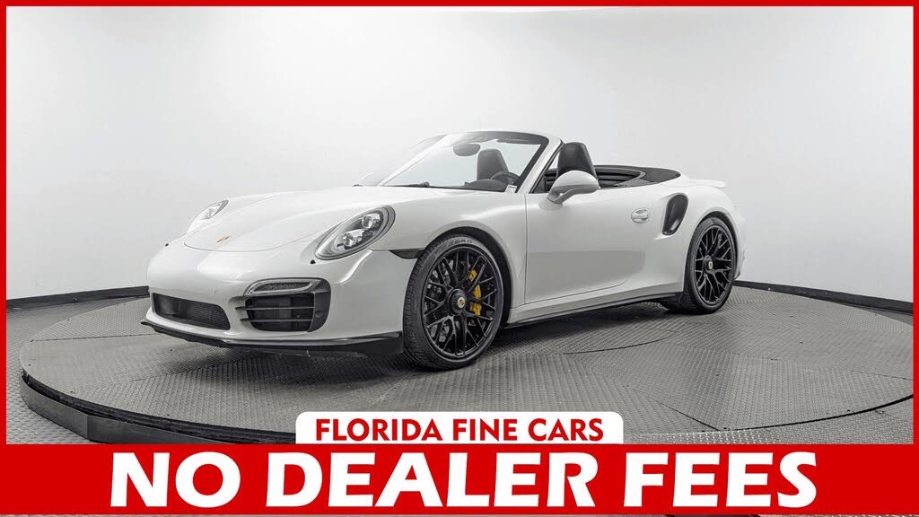 2015 Porsche 911 Turbo S Cabriolet AWD photo 1 of 24