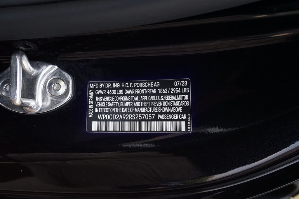 2024 Porsche 911 Turbo Cabriolet AWD photo 24 of 24
