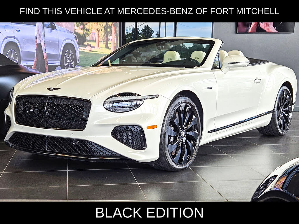 2025 Bentley Continental GTC Black Edition AWD