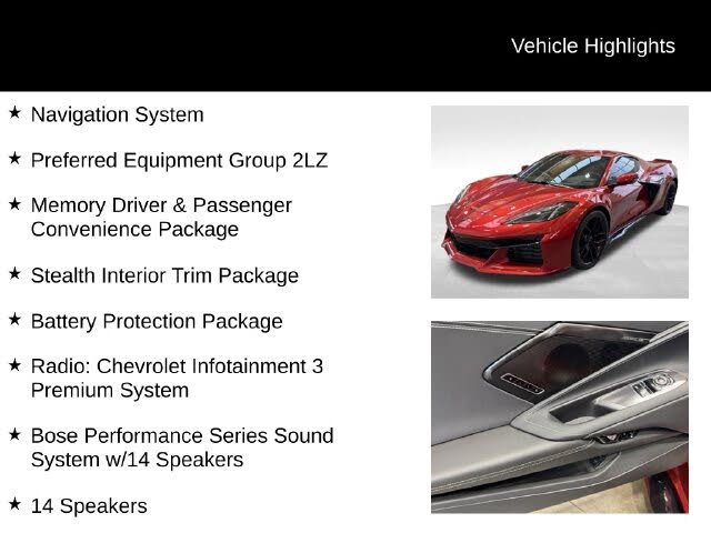 2025 Chevrolet Corvette Z06 2LZ Coupe RWD photo 8