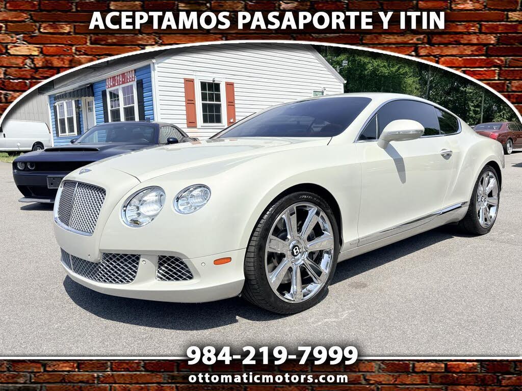 2012 Bentley Continental GT W12 AWD