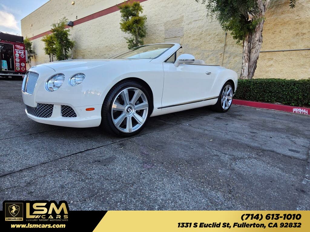 2013 Bentley Continental GTC W12 AWD