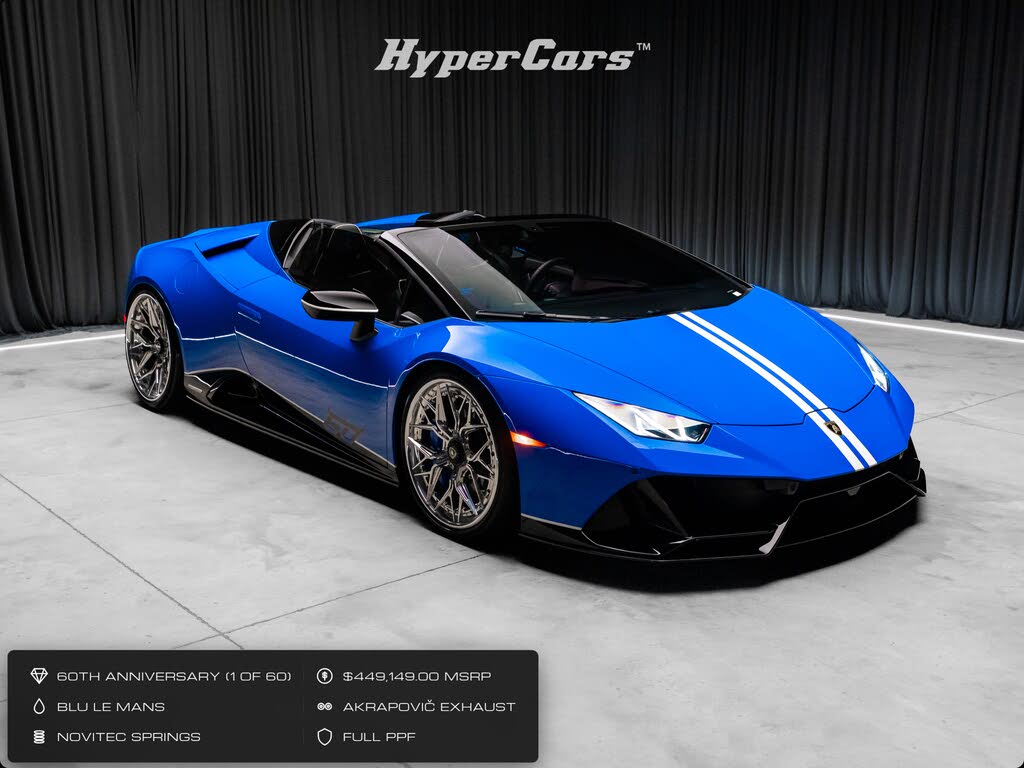 2024 Lamborghini Huracan EVO Spyder AWD - $425,990