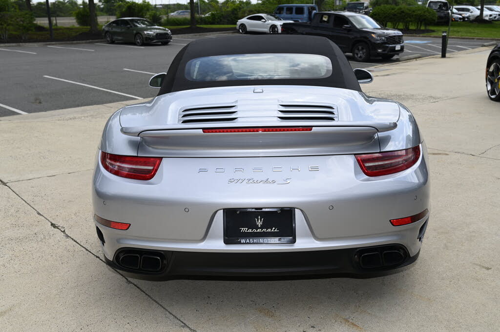 2016 Porsche 911 Turbo S Cabriolet AWD photo 6 of 24