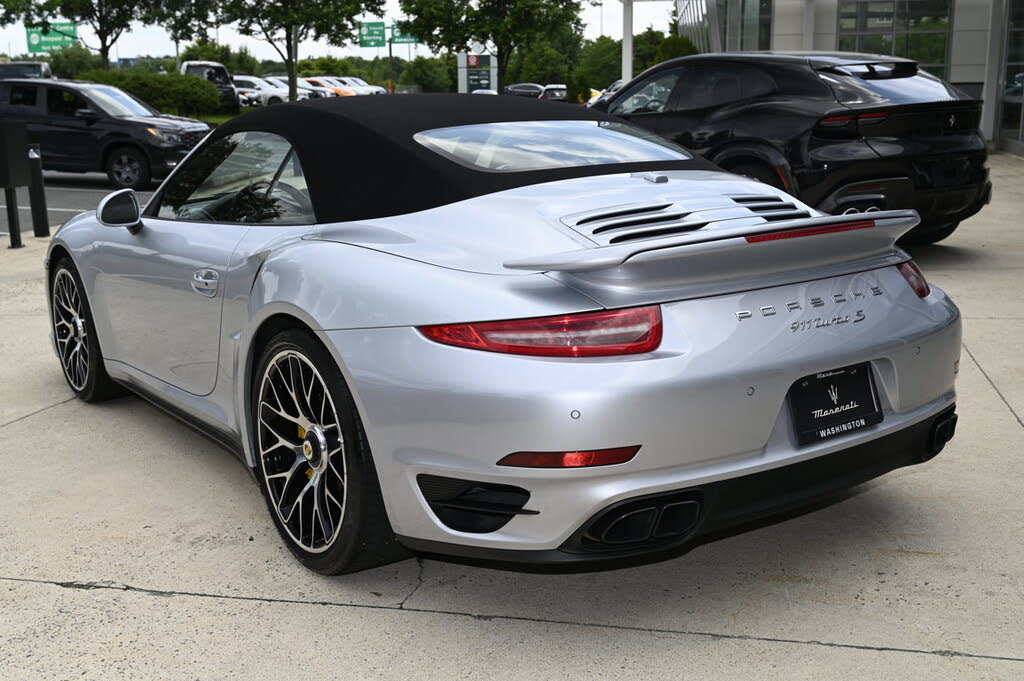 2016 Porsche 911 Turbo S Cabriolet AWD photo 7 of 24