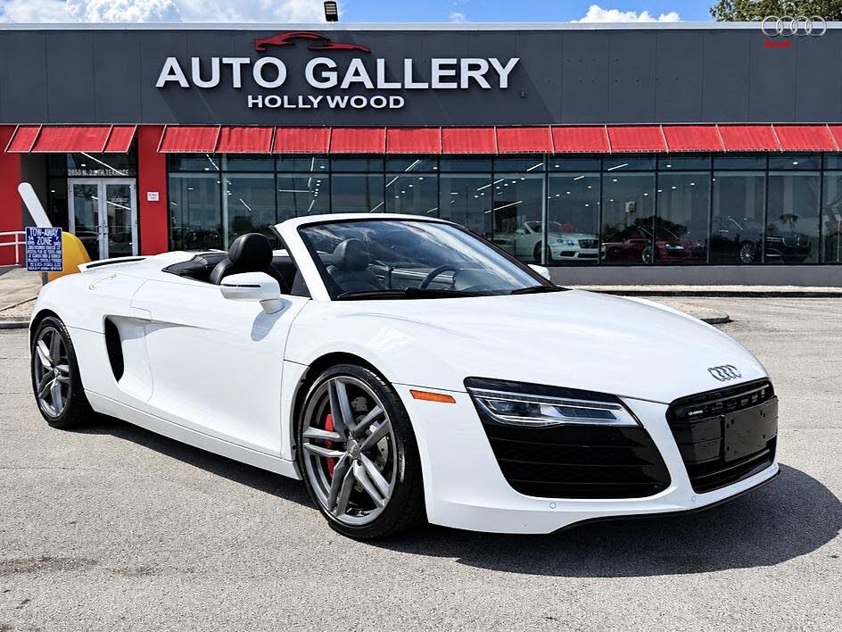 2015 Audi R8 quattro V8 Spyder AWD photo 2 of 24