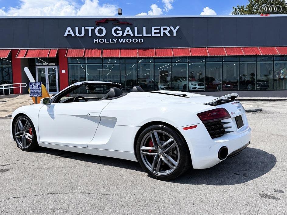 2015 Audi R8 quattro V8 Spyder AWD photo 4 of 24