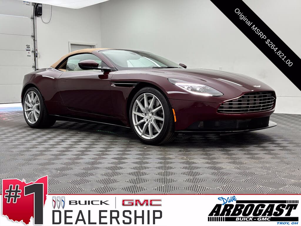 2019 Aston Martin DB11 V8 Volante Convertible RWD