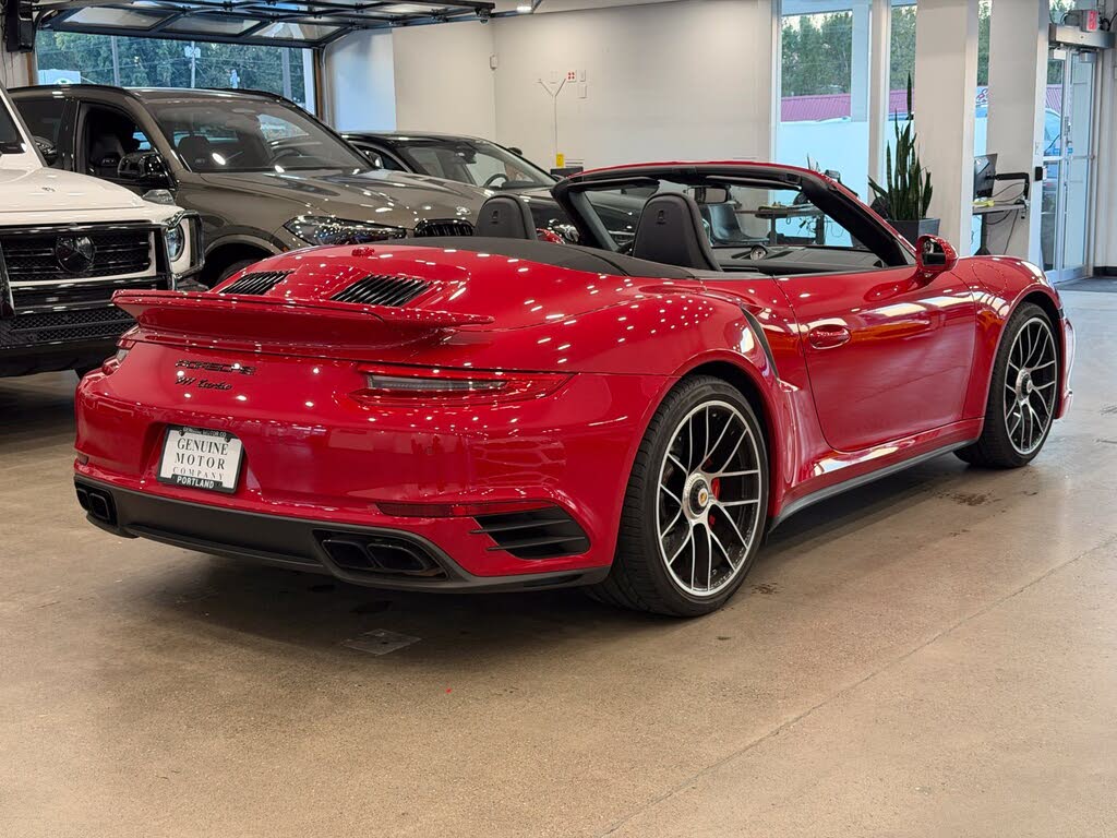2017 Porsche 911 Turbo Cabriolet AWD photo 4 of 24