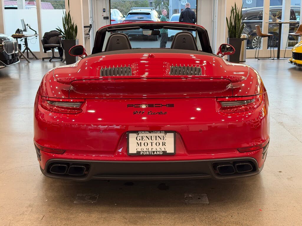 2017 Porsche 911 Turbo Cabriolet AWD photo 5 of 24