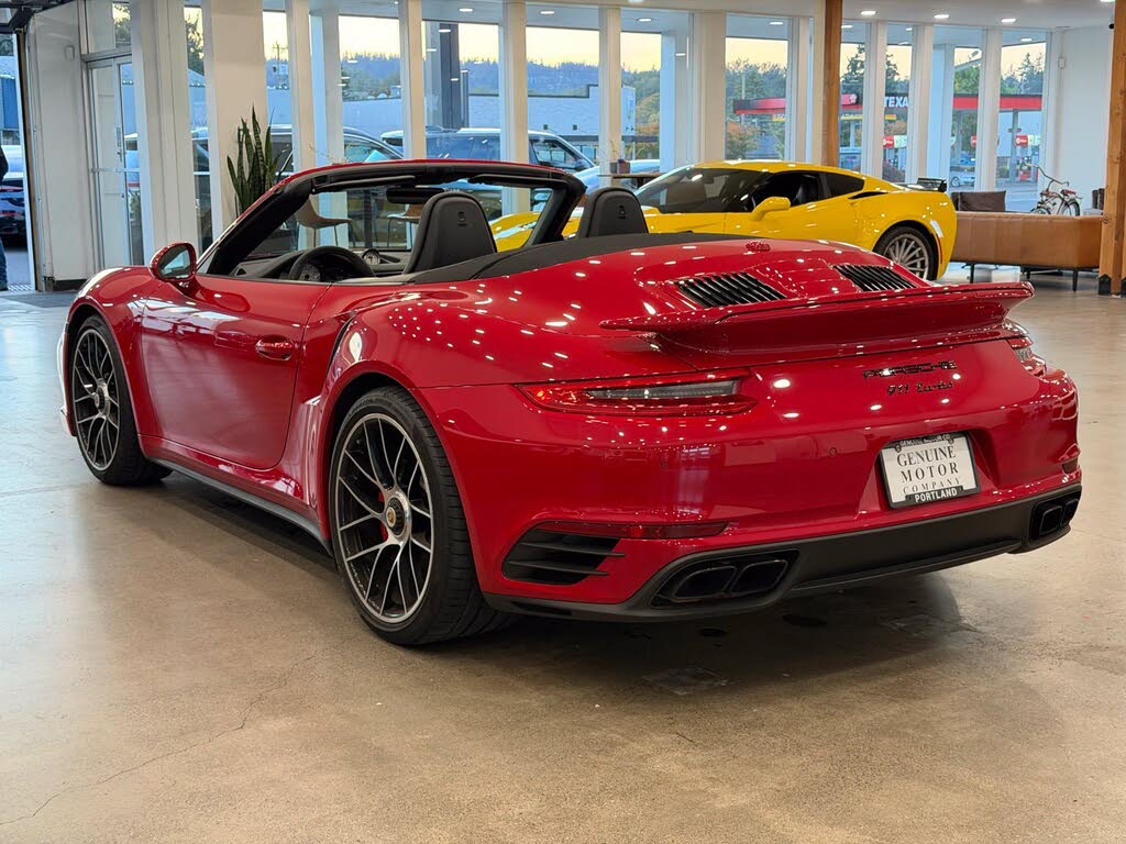 2017 Porsche 911 Turbo Cabriolet AWD photo 6 of 24