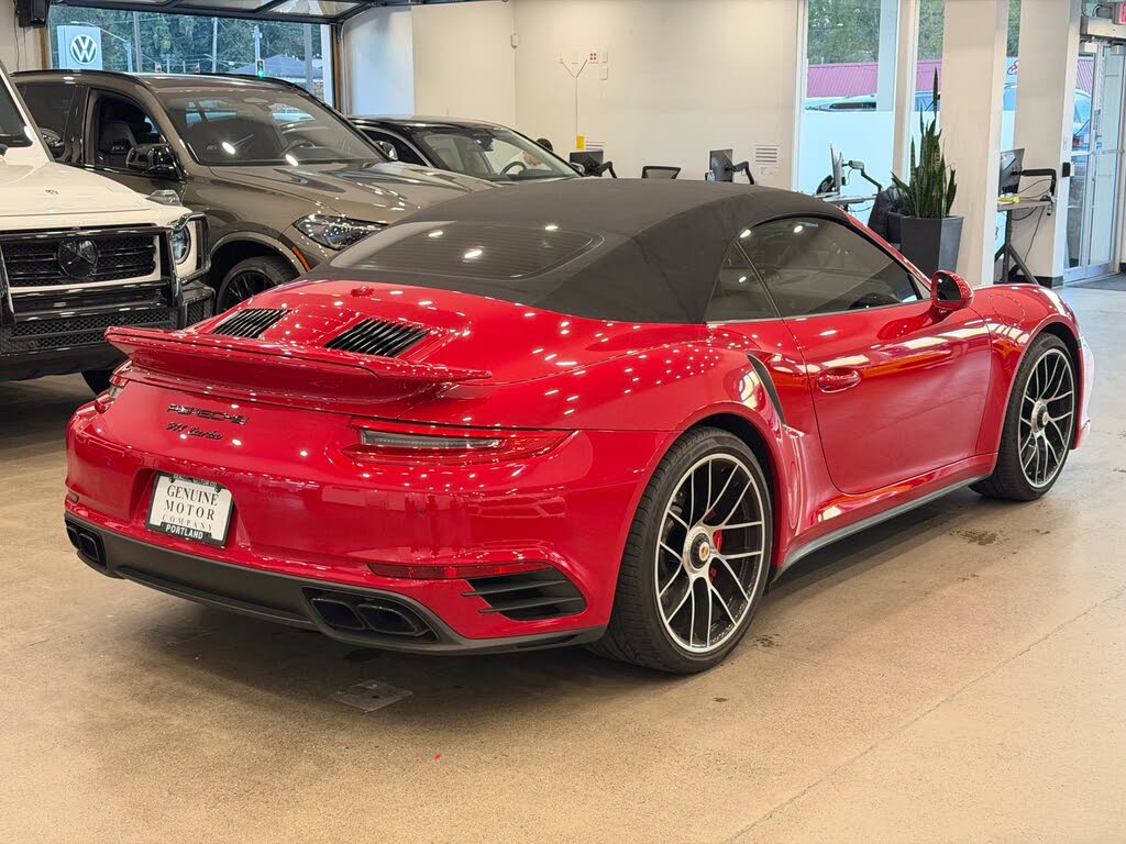 2017 Porsche 911 Turbo Cabriolet AWD photo 9 of 24