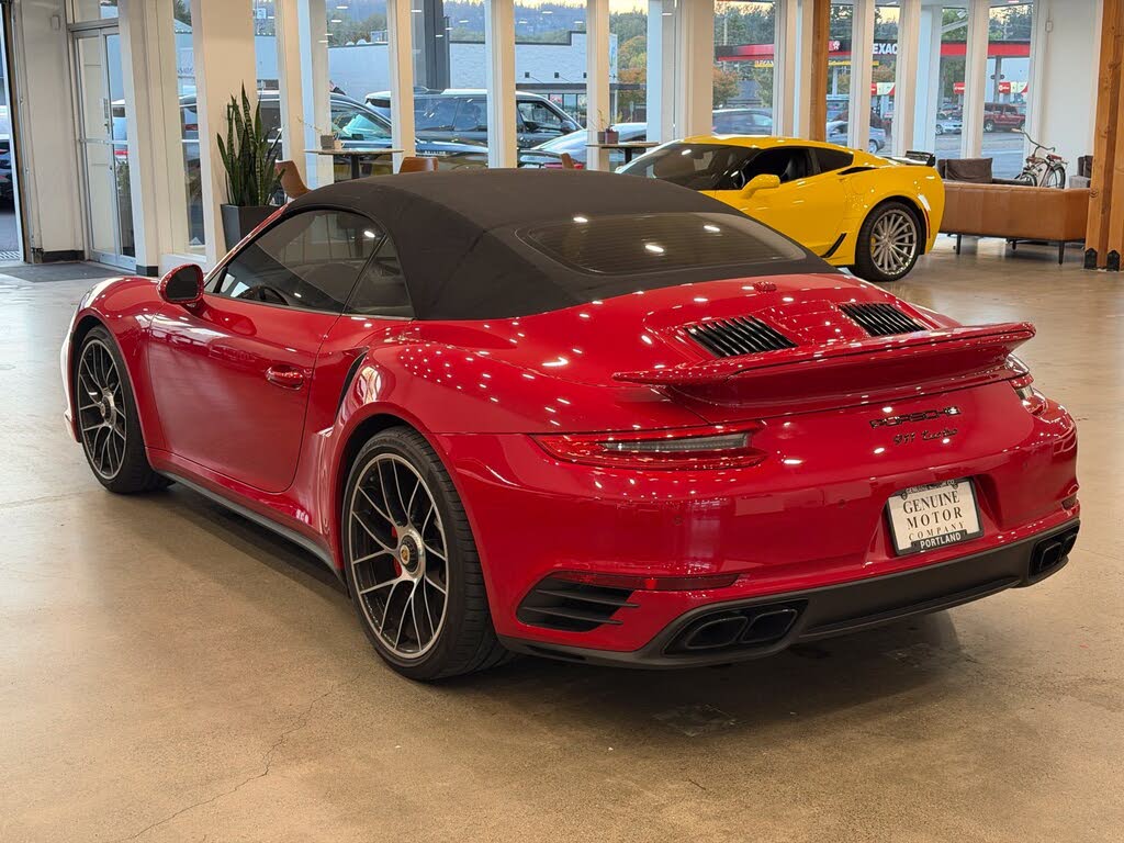 2017 Porsche 911 Turbo Cabriolet AWD photo 10 of 24